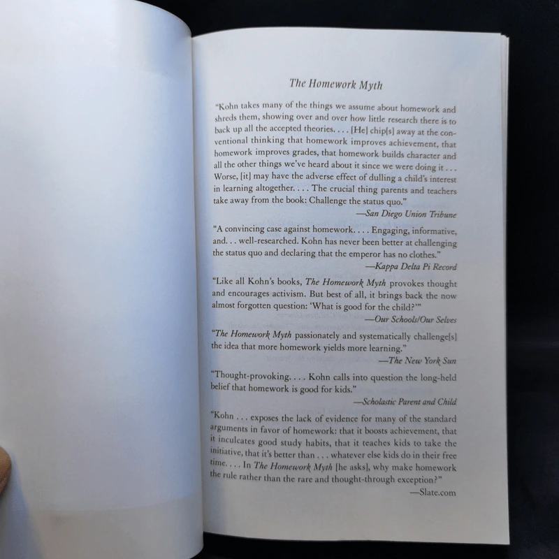 The Homework Myth - Alfie Kohn รูปที่ 8