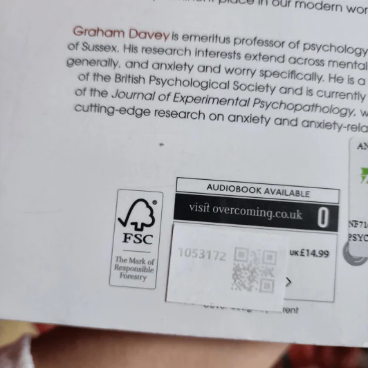 The Anxiety Epidemic - Graham Davey รูปที่ 2
