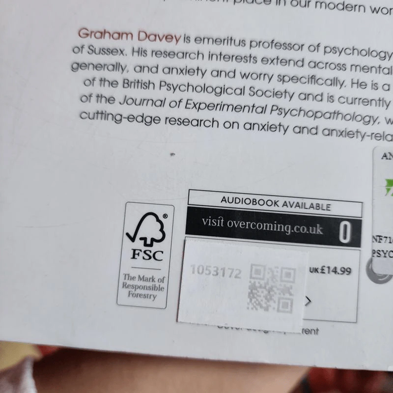The Anxiety Epidemic - Graham Davey รูปที่ 2