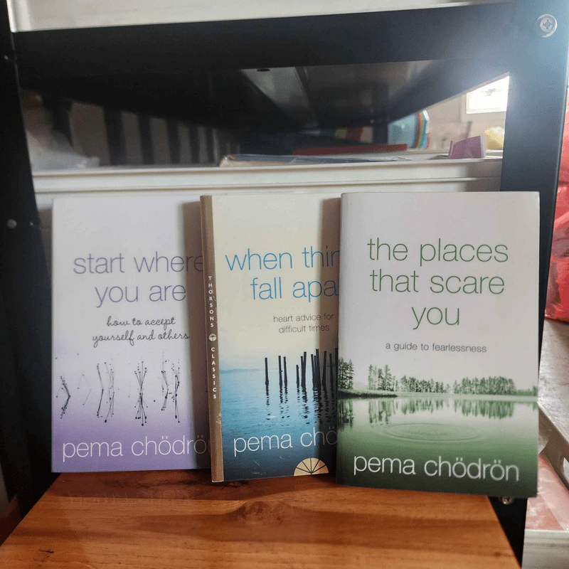 Start Where You Are + When Things Fall Apart + The Places That Scare You - Pema Chodron รูปที่ 1