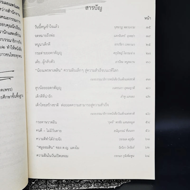 หนังสือวันเด็กแห่งชาติ 2562 นอกหน้าต่างบานเล็ก รูปที่ 10