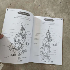 ฝึกเขียนลายไทยขั้นพื้นฐาน ตัวพระ-นาง, ลิง-ยักษ์ - ชมรมรักษ์ศิลปะไทย รูปที่ 6