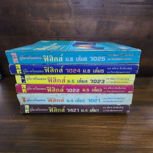 ฟิสิกส์ ม.4 เล่ม 1-2, ม.5 เล่ม 4-5, ม.6 เล่ม 5-6 รูปที่ 1
