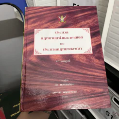 ประมวลกฎหมายแพ่งและพาณิชย์ และประมวลกฎหมายอาญา ฉบับสมบูรณ์ - สัก กอแสงเรือง รูปที่ 1