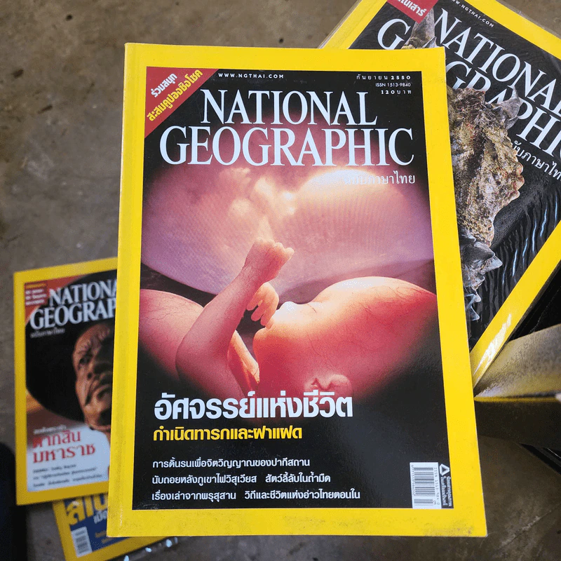 National Geographic ก.ย.2550 อัศจรรย์แห่งชีวิต กำเนิดทารกและฝาแฝด รูปที่ 1