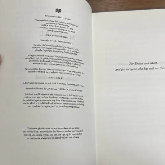 A Manual for Heartache - Cathy Rentzenbrink รูปที่ 5