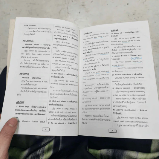 Dictionary of IDIOMS and Phrases พจนานุกรมอังกฤษ-ไทย - พจนารถ พุทธิพงศ์ รูปที่ 8