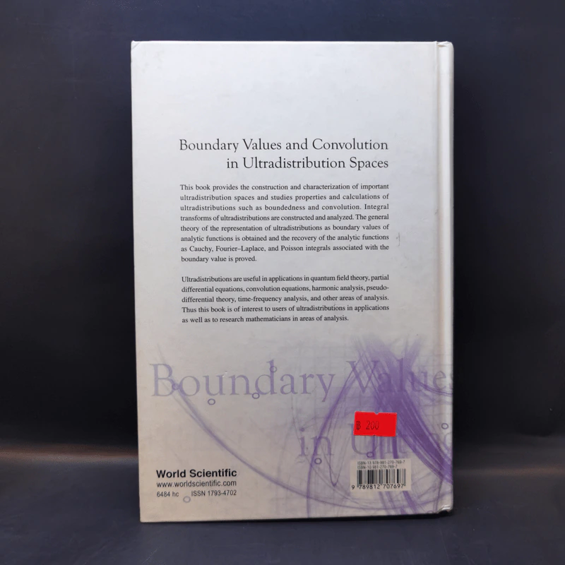 Boundary Values and Convolution in Ultradistribution Spaces รูปที่ 2