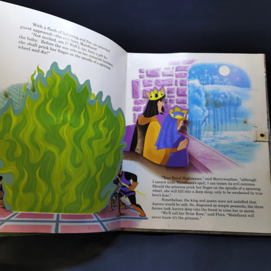 Walt Disney's Sleeping Beauty Pop-Up Book รูปที่ 9