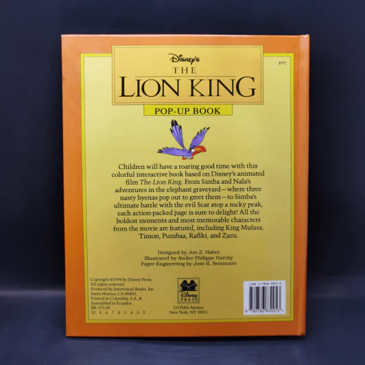 Disney's the Lion King Pop-Up Book รูปที่ 2