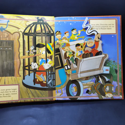 Walt Disney's Pinocchio Pop-Up Book รูปที่ 10