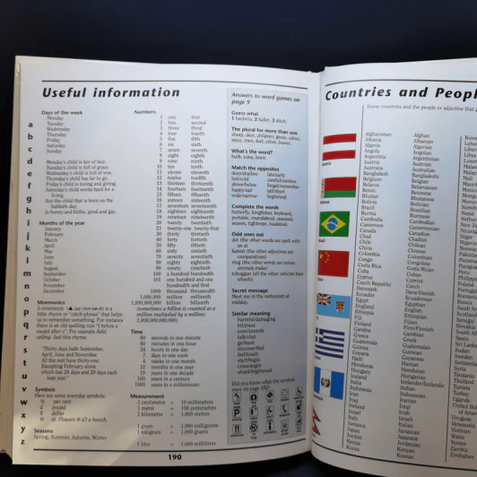 The Grolier Children's Dictionary รูปที่ 12