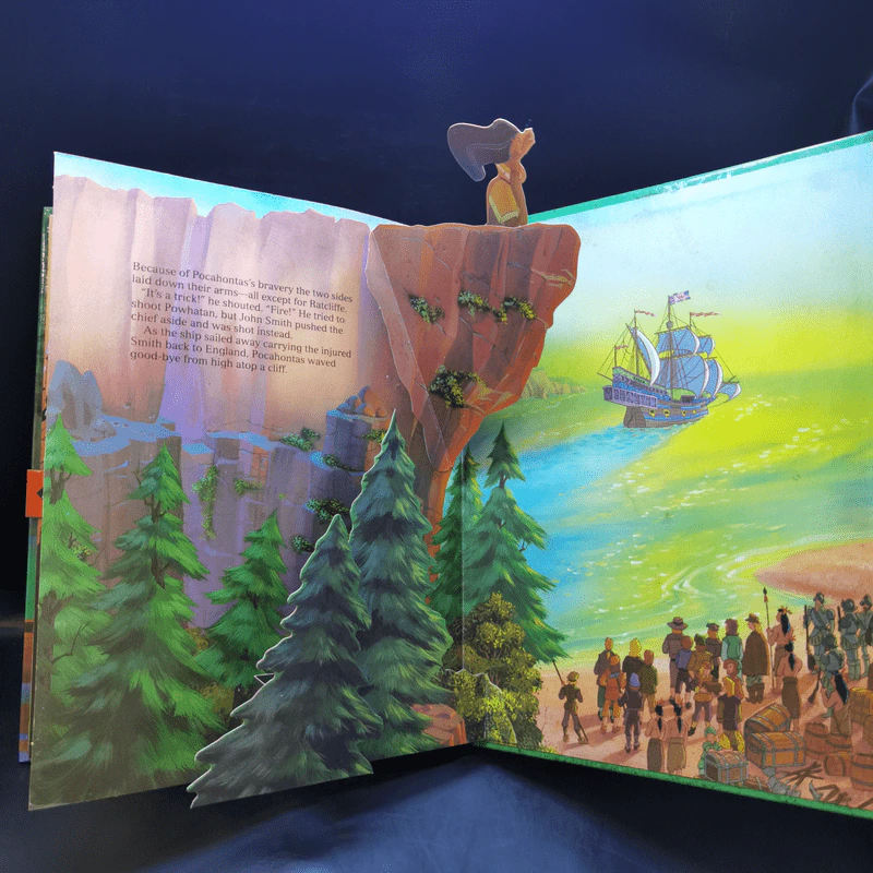 Disney's Pocahontas Pop-Up Book รูปที่ 9