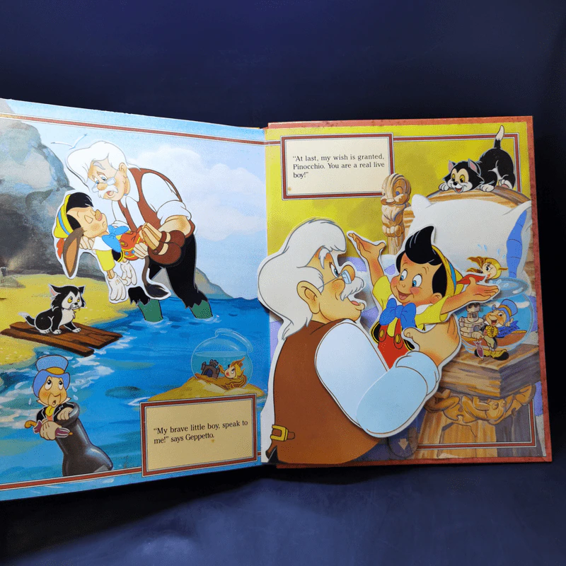 Walt Disney's Pinocchio Pop-Up Book รูปที่ 11