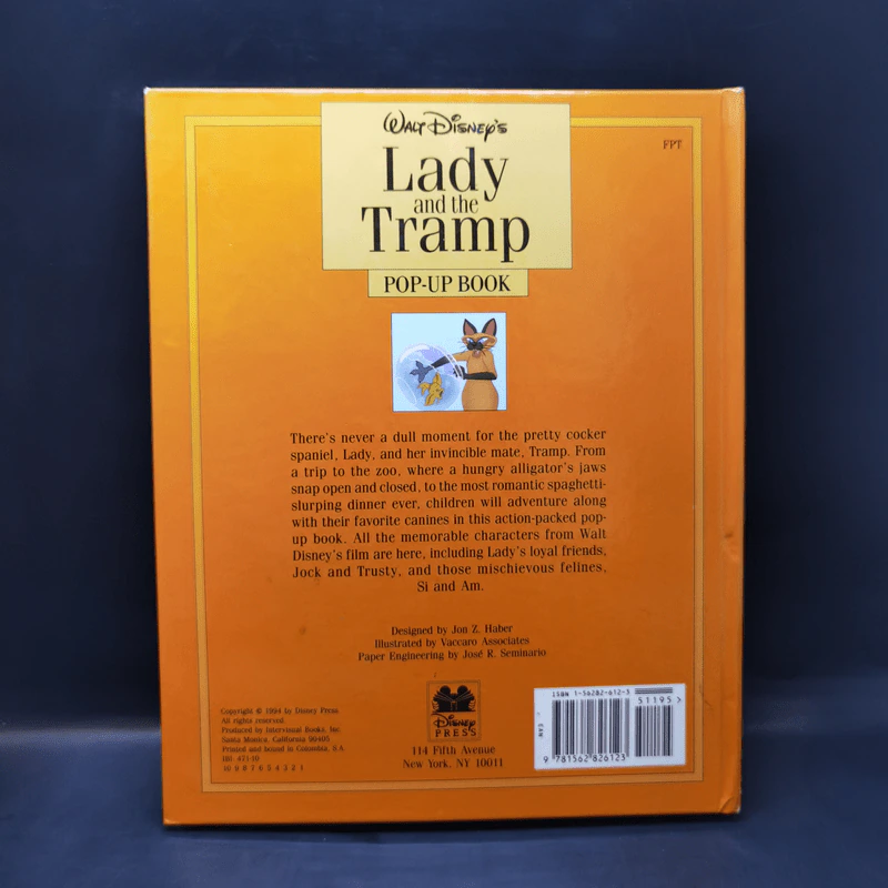 Walt Disney's Lady and the Tramp Pop-Up Book รูปที่ 2