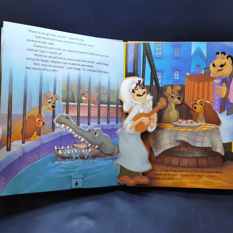 Walt Disney's Lady and the Tramp Pop-Up Book รูปที่ 10