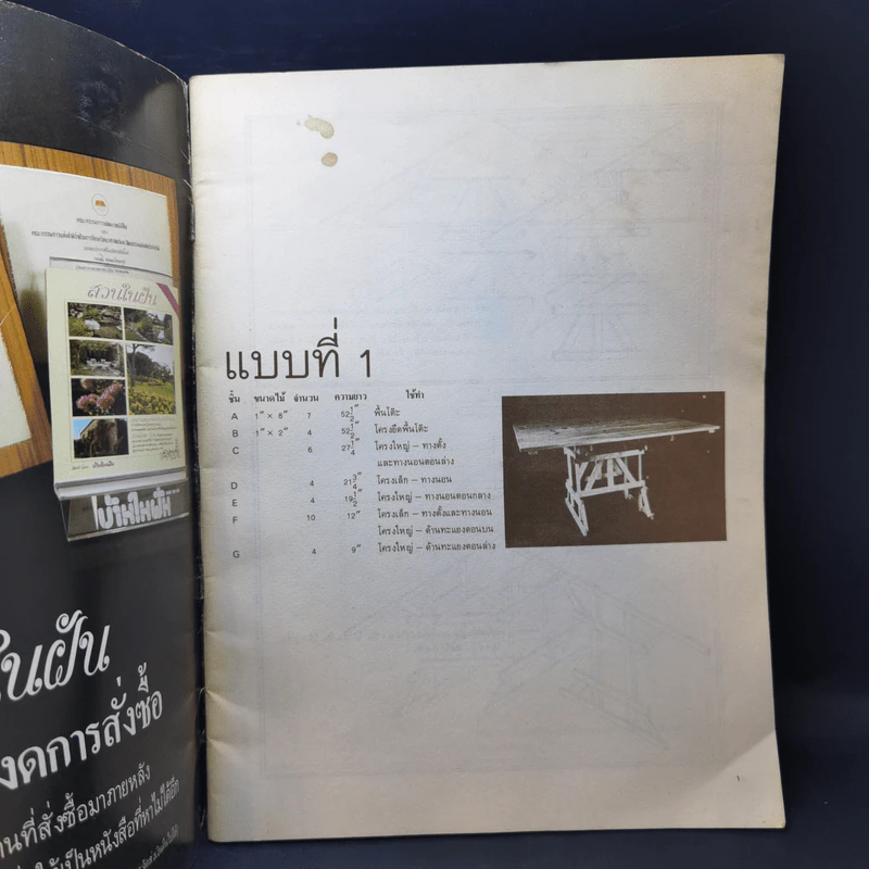 บ้านในฝัน ฉบับเครื่องเรือนแบบง่ายและประหยัด รูปที่ 8