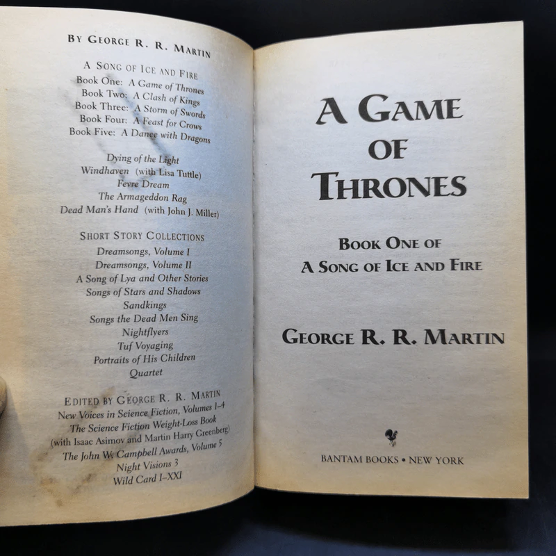 Game of Thrones - George R.R. Martin รูปที่ 8