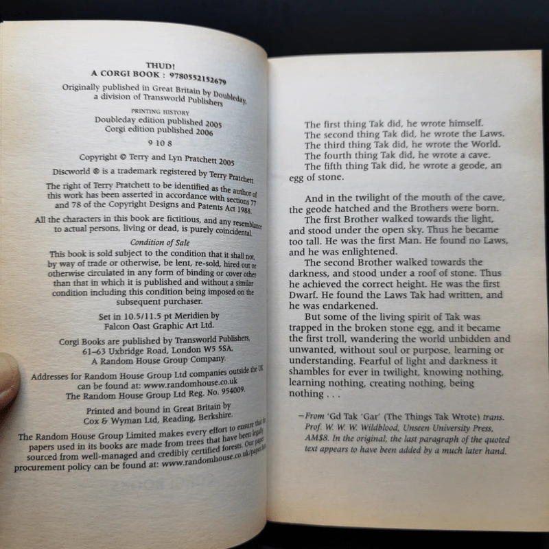 Thud! - Terry Pratchett รูปที่ 9