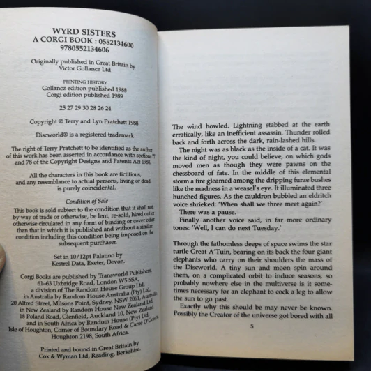 Wyrd Sisters - Terry Pratchett รูปที่ 9