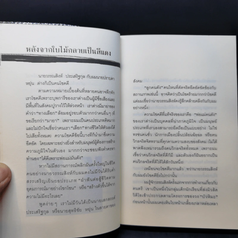 ใบไม้แดง - วรรณสิงห์ ประเสริฐกุล รูปที่ 10