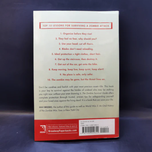 The Zomvie Survival Guide - Max Brooks รูปที่ 2