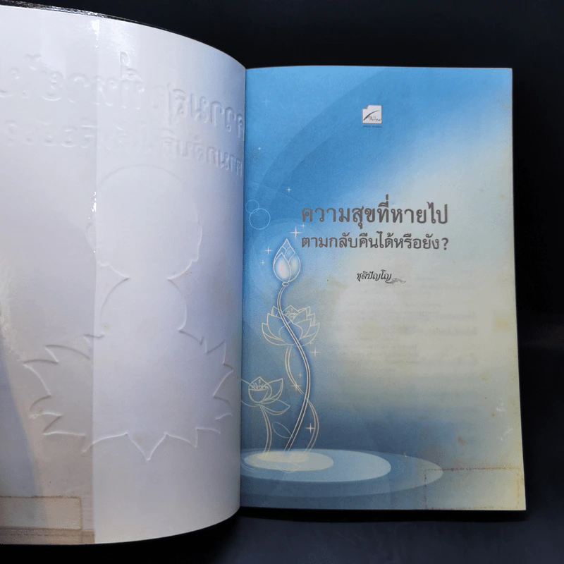 ความสุขที่หายไปตามกลับคืนได้หรือยัง? - ชุติปัญโญ รูปที่ 8