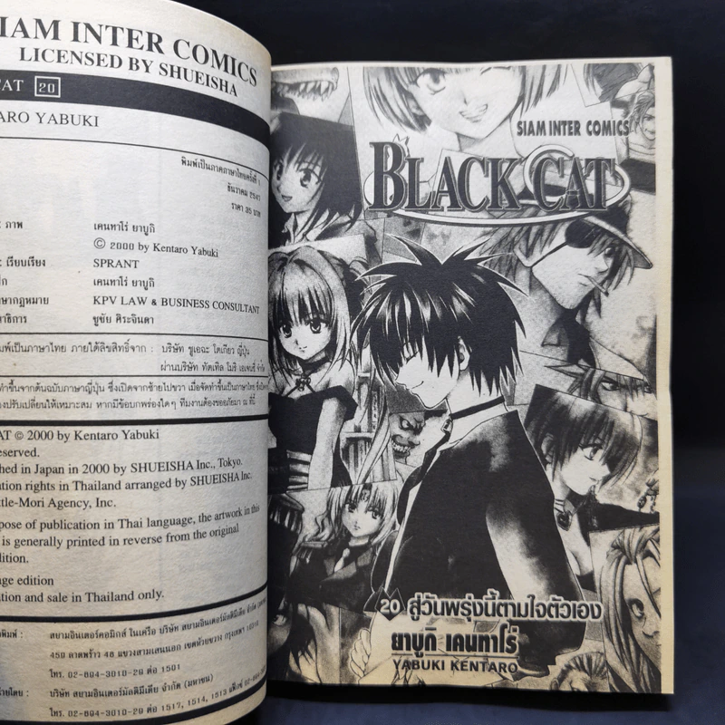 Black Cat 20 เล่มจบ - Kentaro Yabuki รูปที่ 18