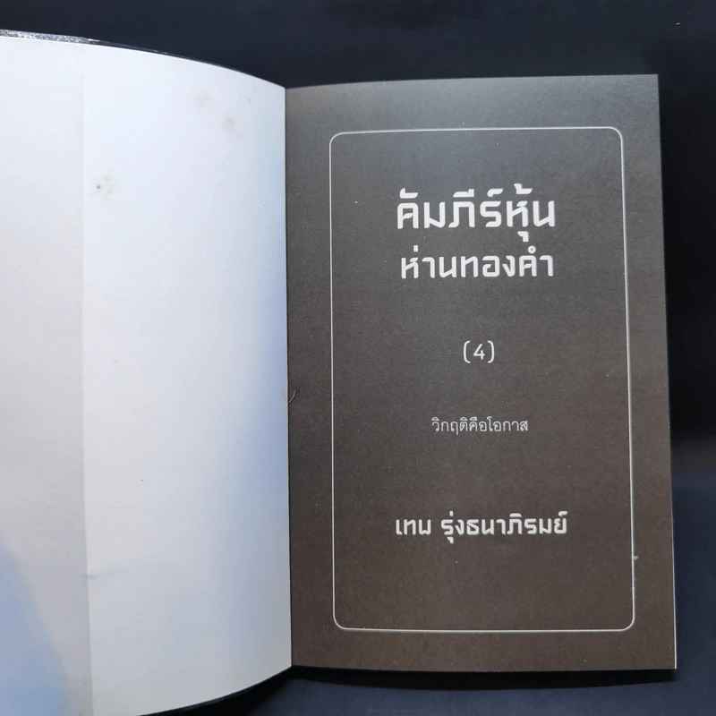 คัมภีร์หุ้นห่านทองคำ ขายรวม 6 เล่ม - เทพ รุ่งธนาภิรมย์ รูปที่ 13