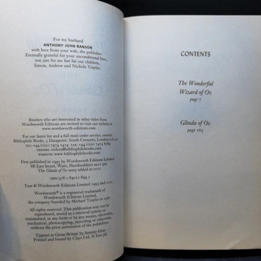 The Wonderful Wizard of Oz & Glinda of Oz - L. Frank Baum รูปที่ 9