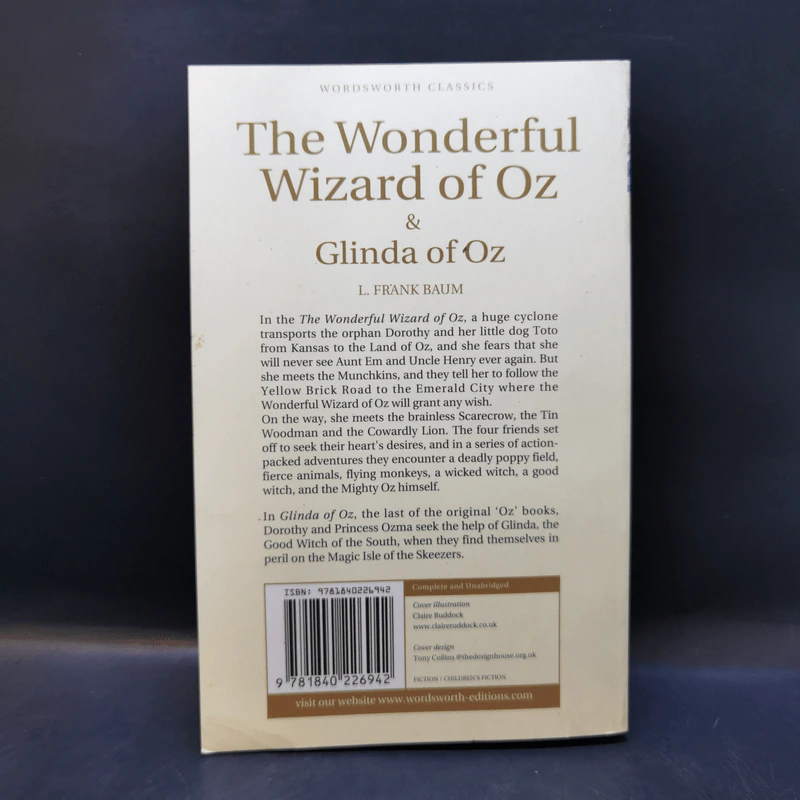 The Wonderful Wizard of Oz & Glinda of Oz - L. Frank Baum รูปที่ 2
