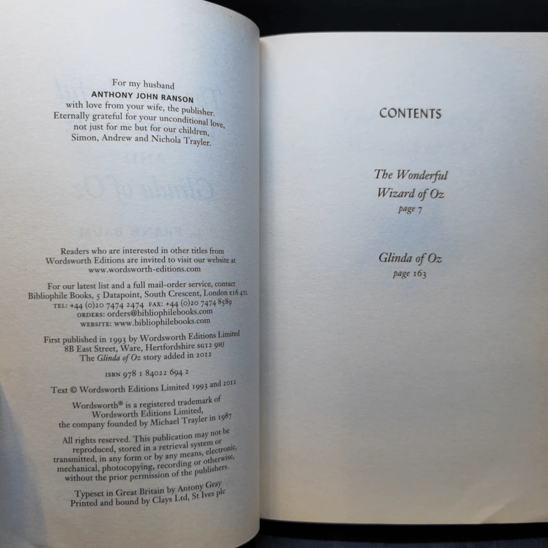 The Wonderful Wizard of Oz & Glinda of Oz - L. Frank Baum รูปที่ 9