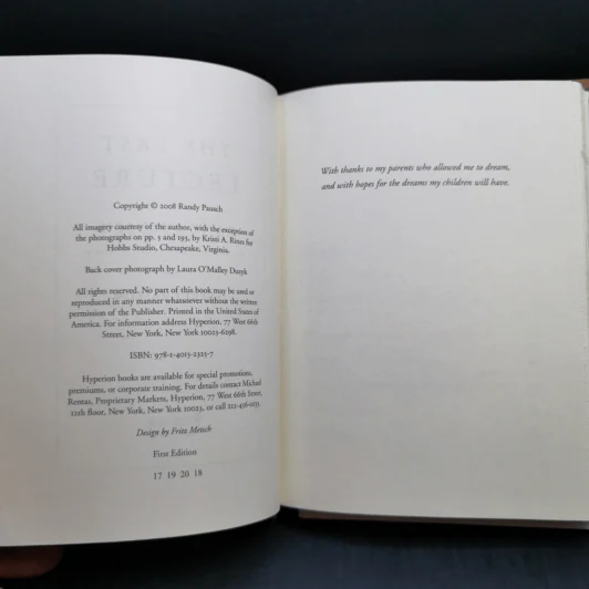 The Last Lecture - Randy Pausch รูปที่ 9