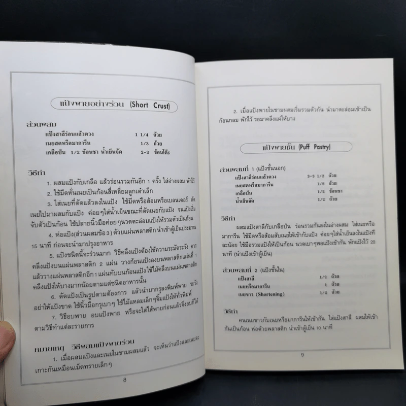 หนังสือชุด ตำราอาหาร ขนมอบ รูปที่ 10