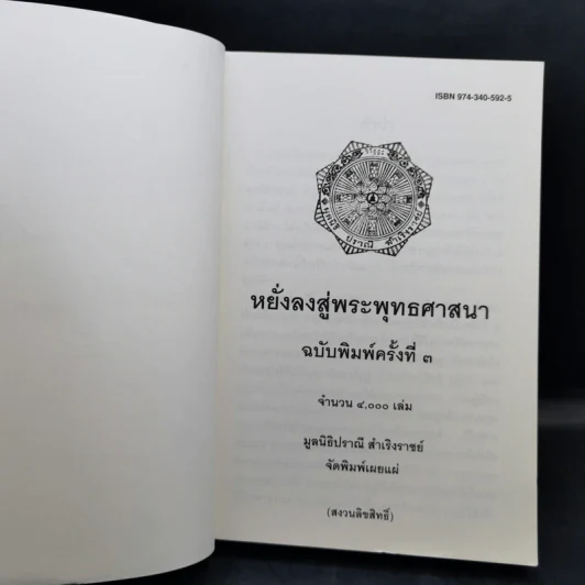 หยั่งลงสู่พระพุทธศาสนา - มูลนิธิปราณี สำเริงราชย์ รูปที่ 8