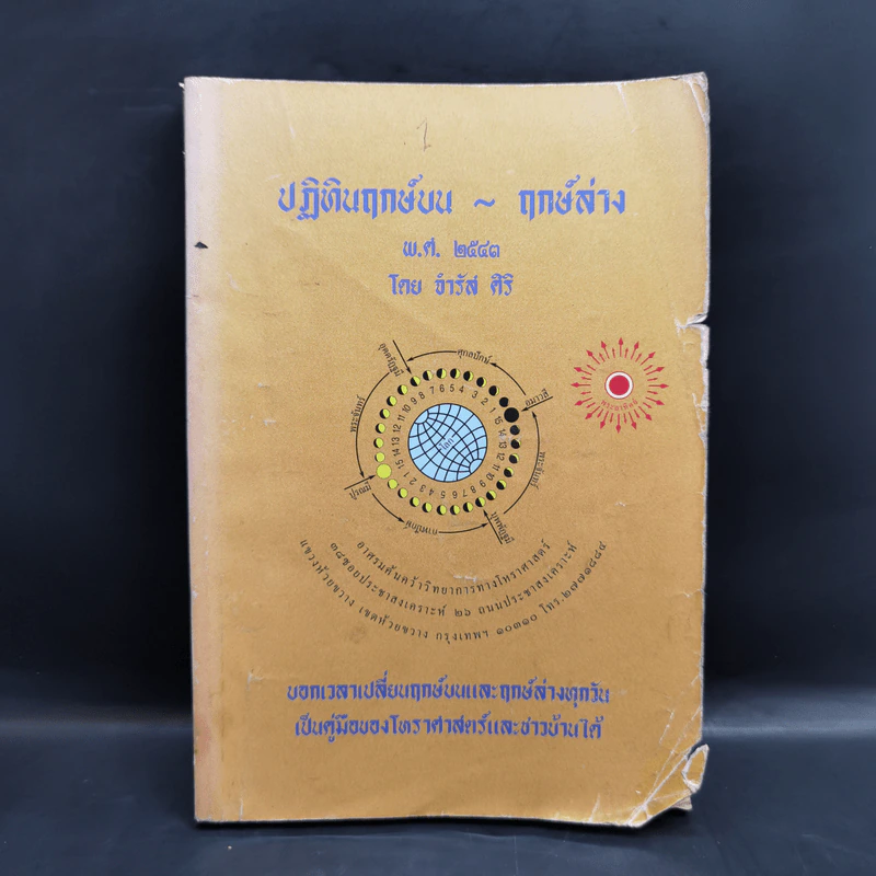 ปฏิทินฤกษ์บน ฤกษ์ล่าง พ.ศ.2543 - อาจารย์จำรัส ศิริ รูปที่ 1