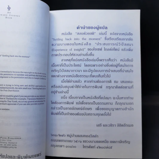 สงบด้วยสติ - โจเซฟ โกลด์สไตน์ รูปที่ 8