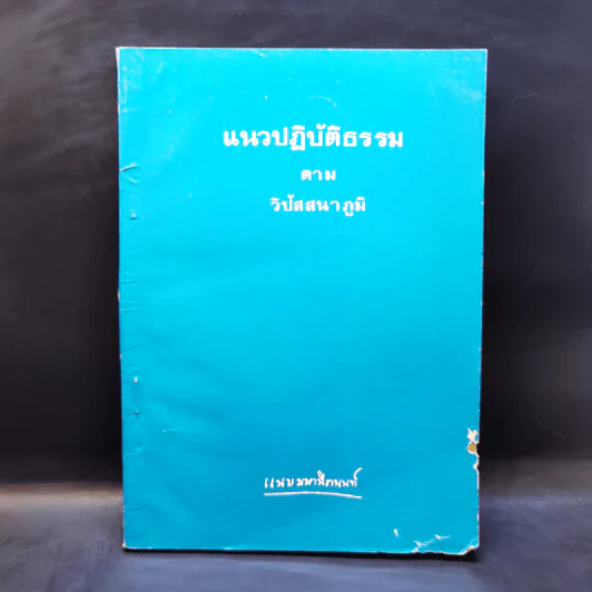 แนวปฏิบัติธรรมตามวิปัสสนาภูมิ - อาจารย์แนบ มหานีรานนท์ รูปที่ 1