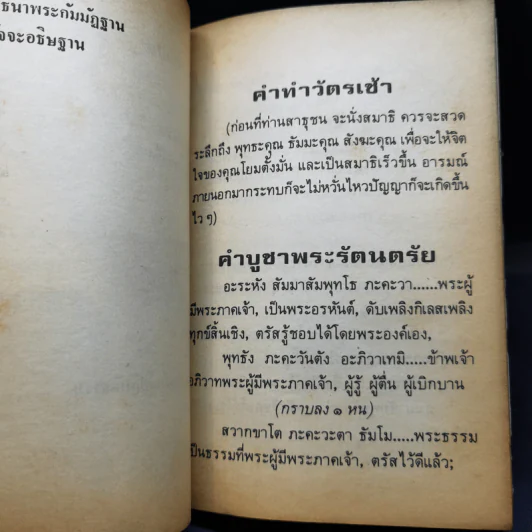 จงบำเพ็ญบุญสวดมนต์ ทำวัตรเช้า-เย็น และคาถาป้องกันภัย - ท่านอาจารย์พระมหาจำลอง กิตติปัญโญ รูปที่ 12