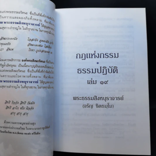 กฎแห่งกรรม ธรรมปฏิบัติ เล่ม 19 - พระธรรมสิงหบุราจารย์ รูปที่ 9