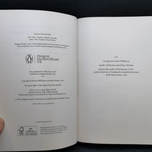 The Inner Level - Richard Wilkinson, Kate Pickett รูปที่ 9