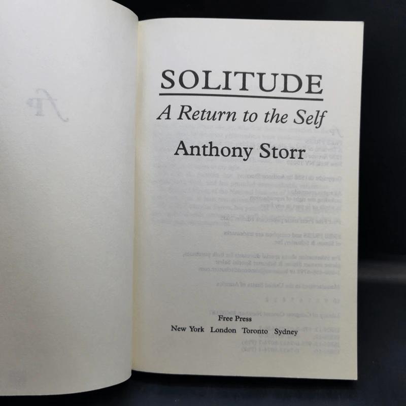 Solitude: A Return to the Self - Anthony Storr รูปที่ 8