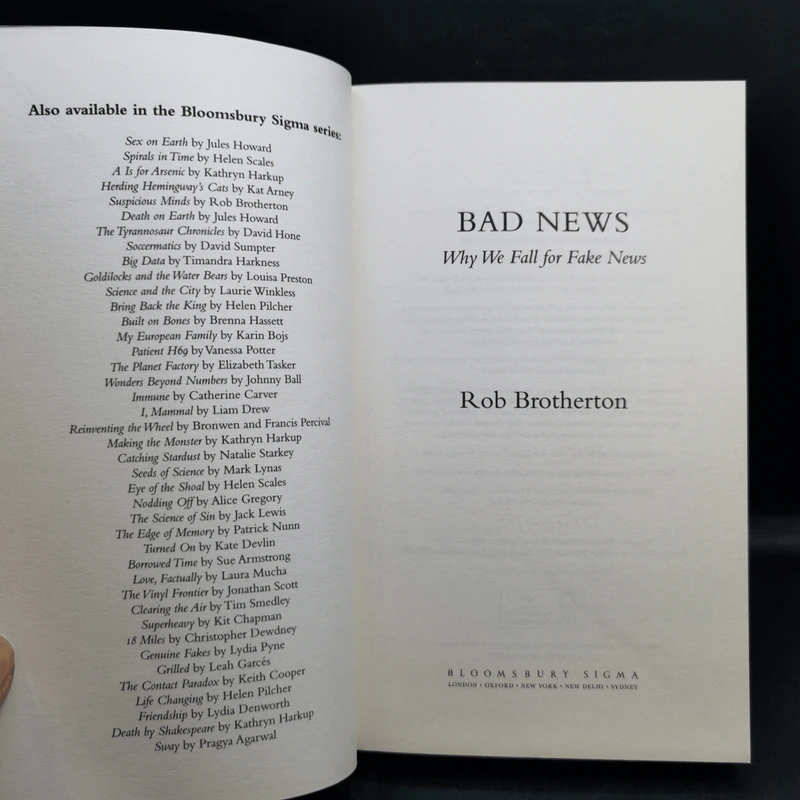Bad News: Why Me Fall for Fake News - Rob Brotherton รูปที่ 8