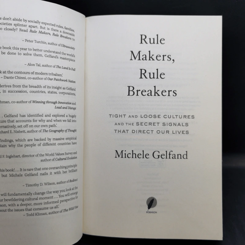 Rule Makers, Rule Breakers - Michele Gelfand รูปที่ 8