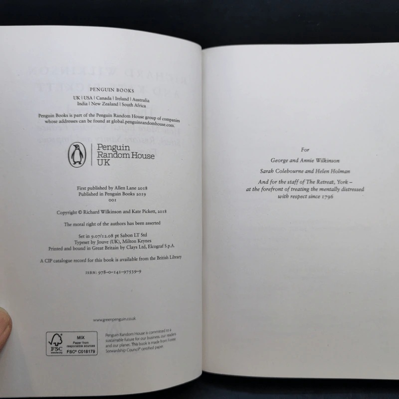 The Inner Level - Richard Wilkinson, Kate Pickett รูปที่ 9