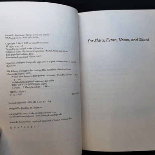 What a Plant Knows - Daniel Chamovitz รูปที่ 10
