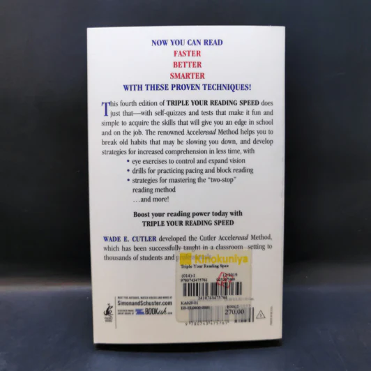 Triple Your Reading Speed - Wade E. Cutler รูปที่ 2