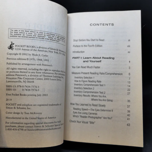 Triple Your Reading Speed - Wade E. Cutler รูปที่ 8