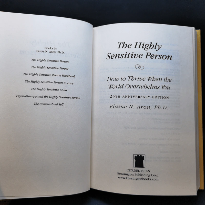 The Highly Sensitive Person - Elaine N. Aron รูปที่ 8