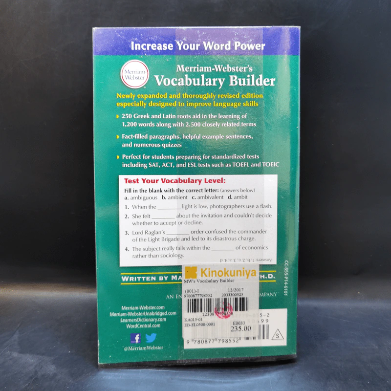 Merriam Webster's Vocabulary Builder รูปที่ 2